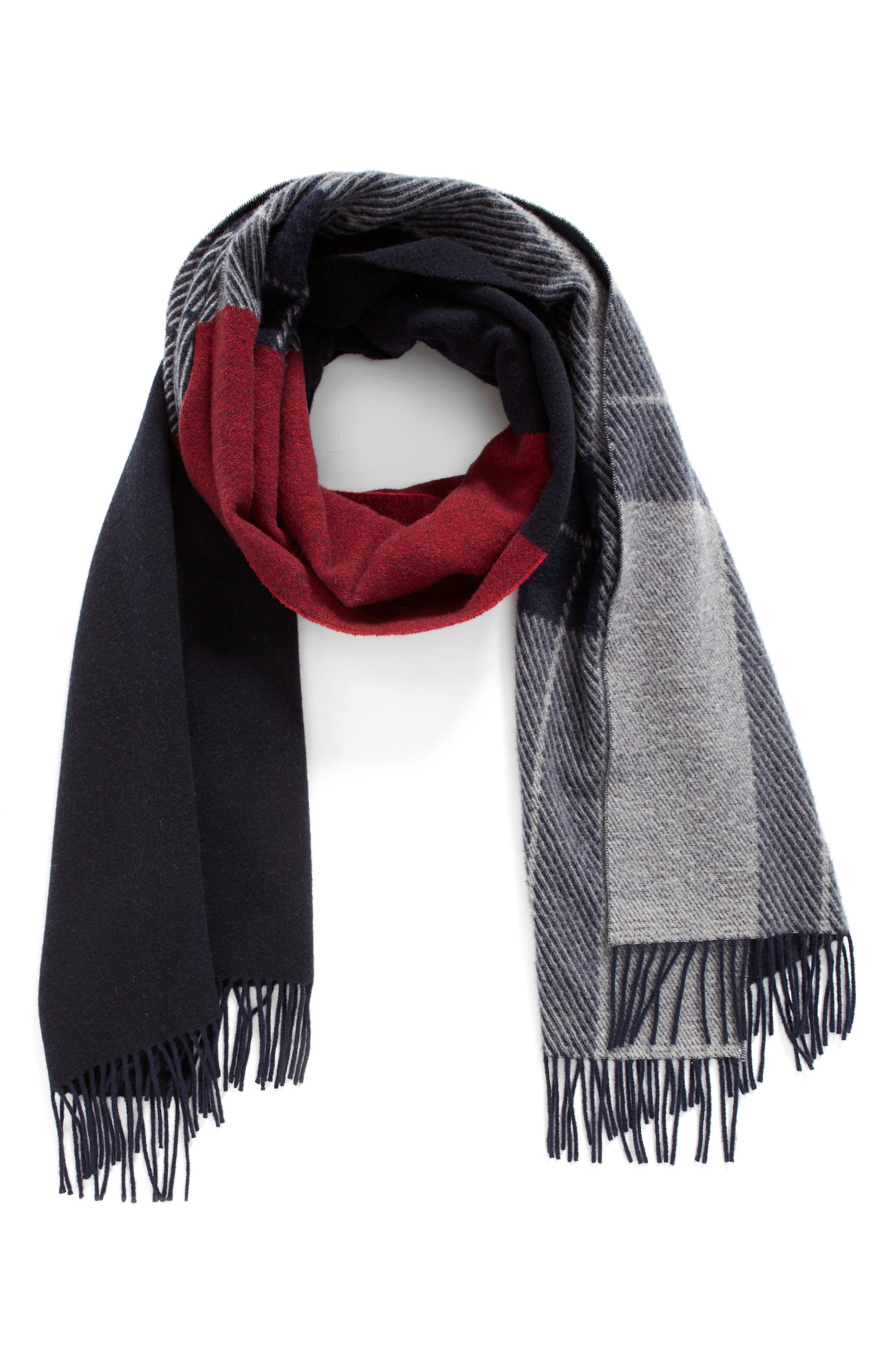 rag & bone mixed check scarf