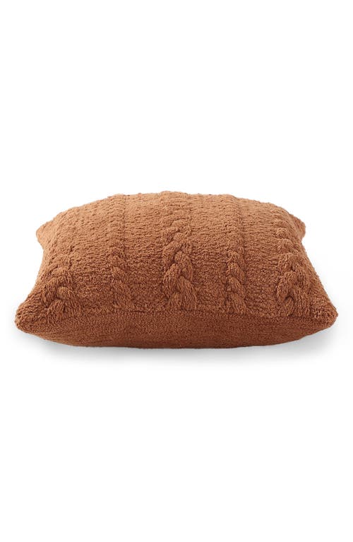Sunday Citizen Braided Throw Pillow In Sienna