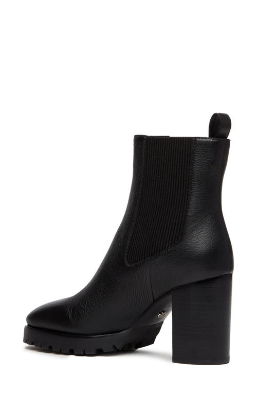 Paige Izzy Platform Chelsea Boot In Black