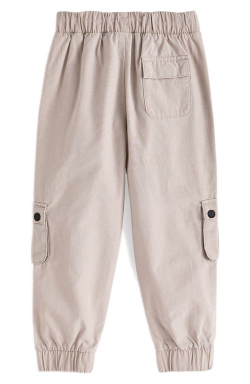 Shop Baker By Ted Baker Kids' Cotton Cargo Pants In Neutral
