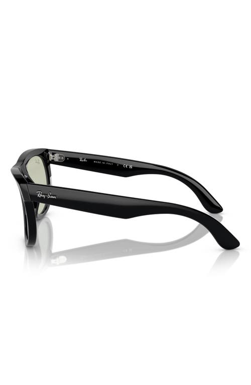 Ray Ban Ray-ban Wayfarer Reverse Square Sunglasses, 53mm In Black