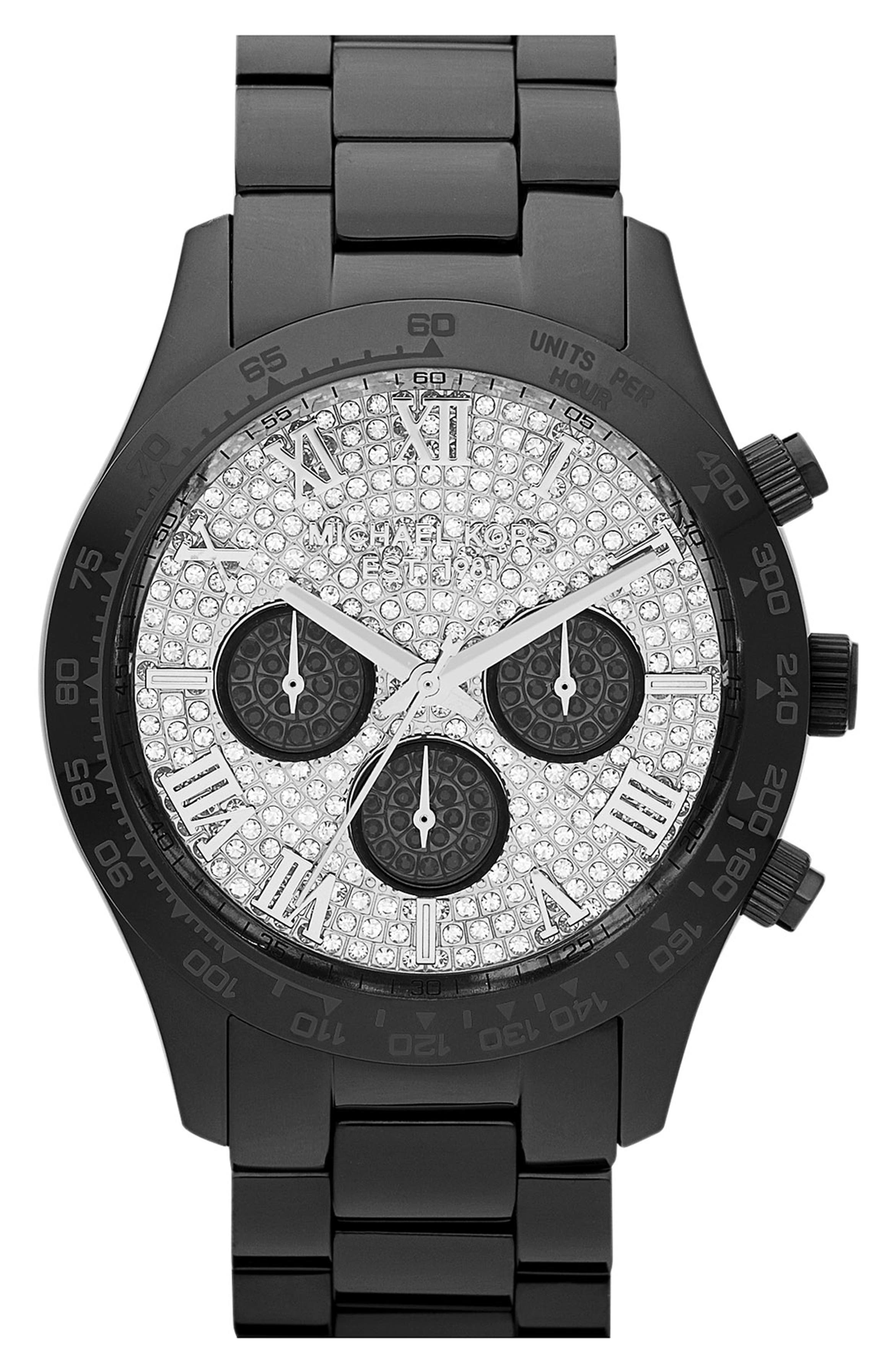 Michael Kors 'Layton' Chronograph Bracelet Watch, 44mm (Nordstrom