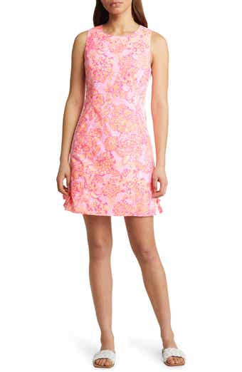 Lilly Pulitzer® Iralee Floral Tiered Linen Dress | Nordstrom
