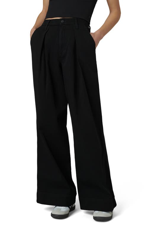 Joe's The Pleated Denim Trouser Jeans in Black 