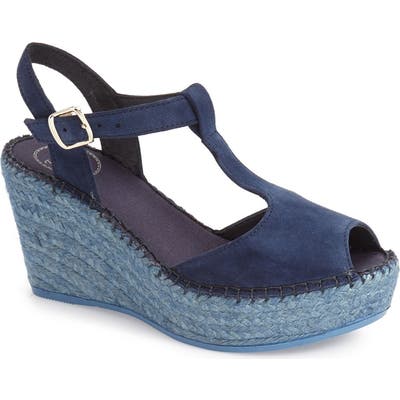 Toni Pons Lidia T-Strap Espadrille Wedge