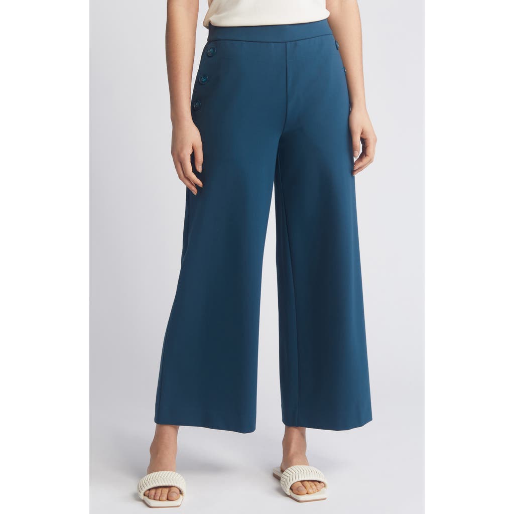 Masai Copenhagen Prisca Wide Leg Pants In Reflect Pond