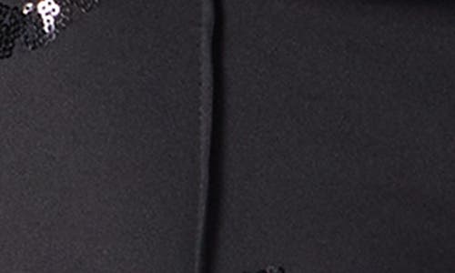 Do By Dee Ocleppo Sequin Scuba Blazer In Black