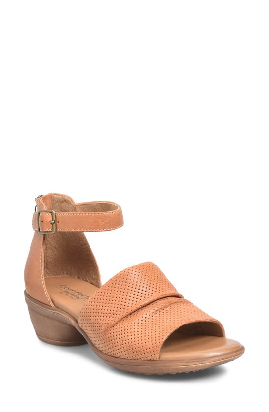 Shop Comfortiva Newnan Ankle Strap Sandal In Luggage