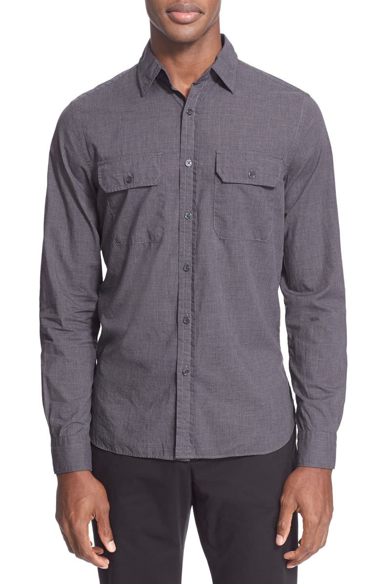 Todd Snyder Extra Trim Fit Utility Shirt | Nordstrom