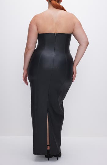 Dress Skirt Black Long Sling Evening Dress Skirt Host Sling and Floor Long  Dress Black Dress (Color : A, Size : 3XLcode)