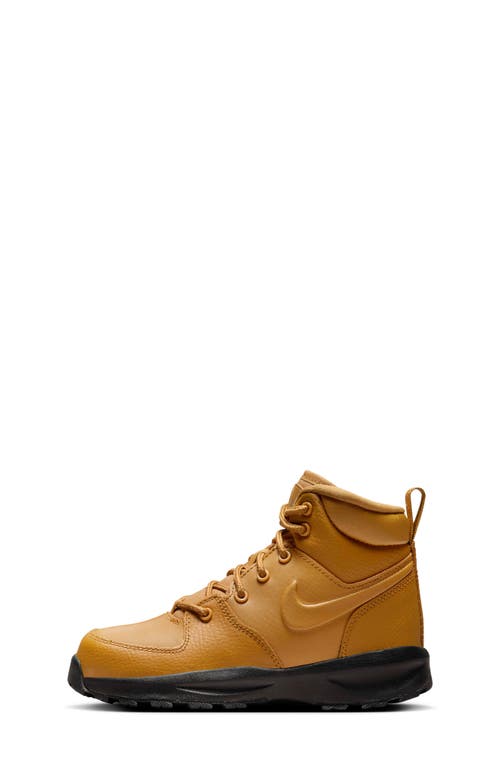 Nike Kids' Manoa Sneaker Boot In Wheat/black/wheat