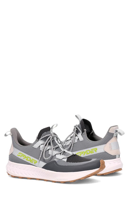 Shop Spyder Pathfinder Trail Running Shoe In Medium Grey