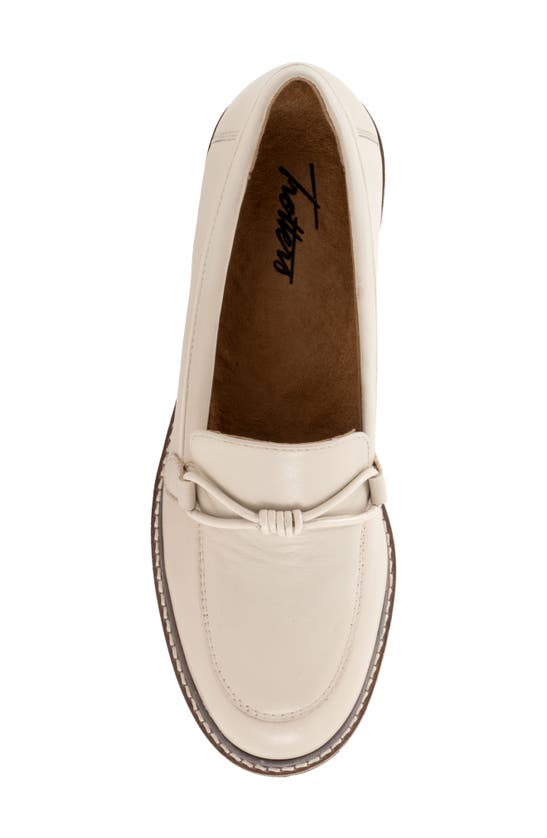 Shop Trotters Fiora Loafer In Ivory