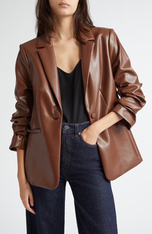 CINQ À SEPT CINQ À SEPT KYLIE FAUX LEATHER JACKET 