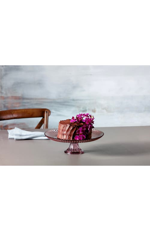 Fortessa Archie 13in Large Cake Stand In Pink