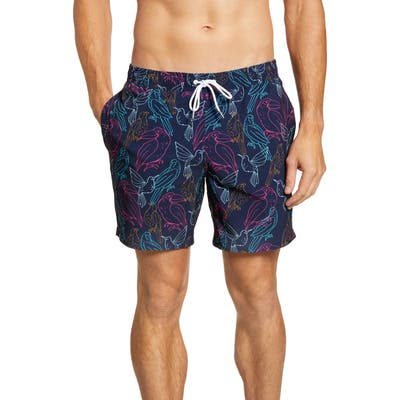 Bonobos 7-Inch E-Waist Swim Trunks, Blue