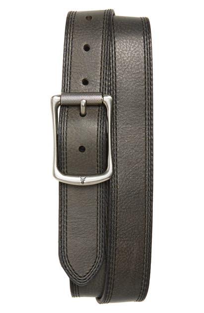 Frye Engineer Leather Belt In Black | ModeSens