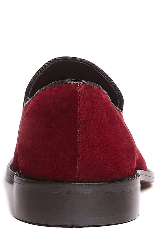 Anthony Veer Men's Craige Suede Slip-on Loafers In Red