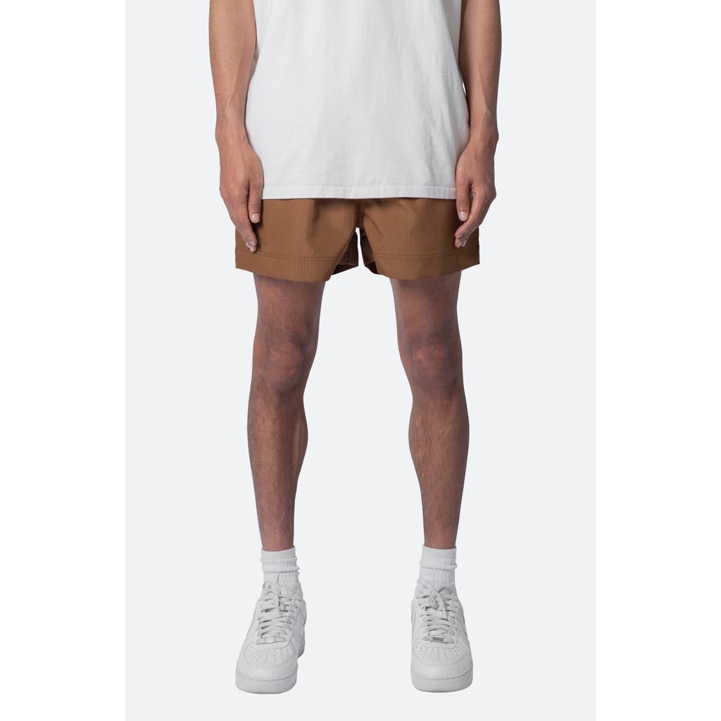 Mnml Ripstop Shorts In Brown