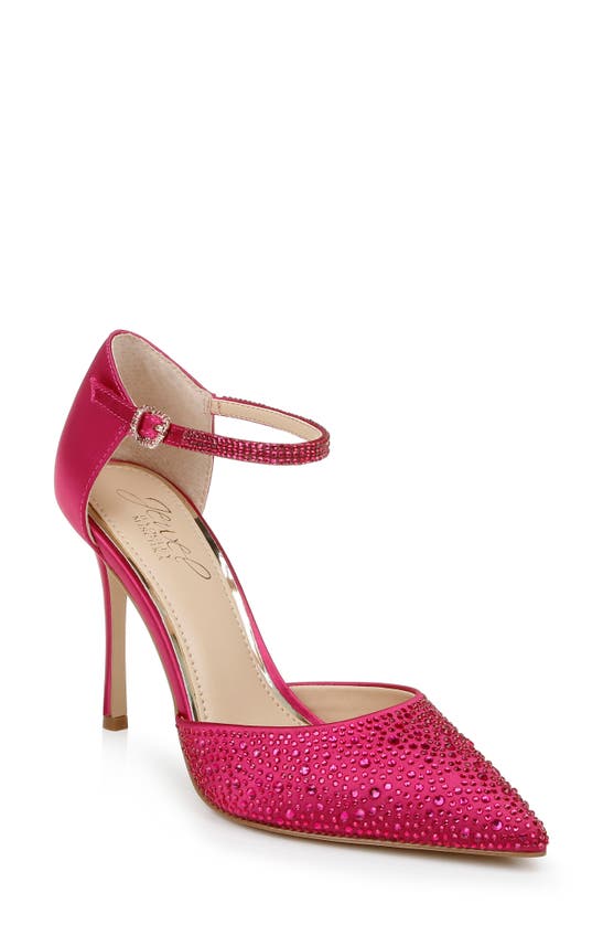 JEWEL BADGLEY MISCHKA JAILENE ANKLE STRAP PUMP