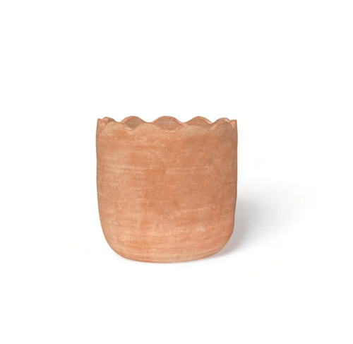 Shop Meso Goods Wavy Planter In Natural