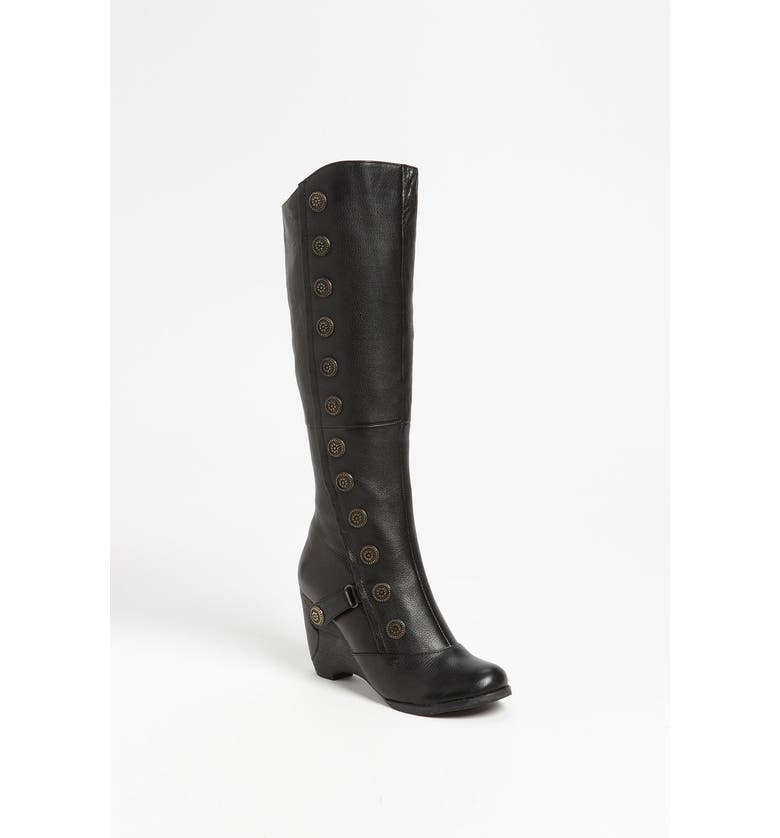 MIZ MOOZ 'Shannon' Boot, Main, color, BLACK LEATHERDNU