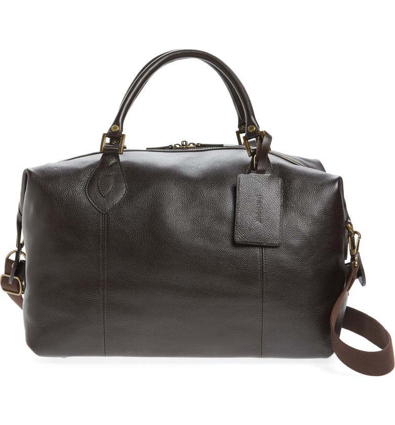 Barbour Leather Travel Bag | Nordstrom