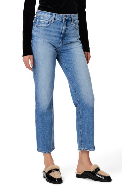 PAIGE Noella High Waist Distressed Ankle Jeans Charming at Nordstrom,