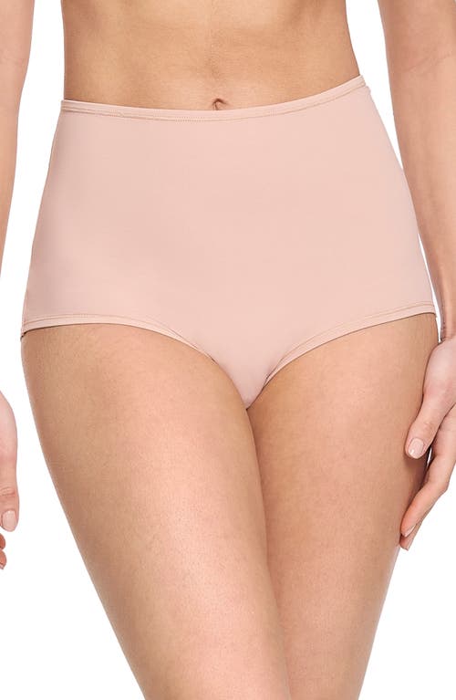 Shop Hanky Panky Yourfit™ High Waist Briefs In Almond Milk