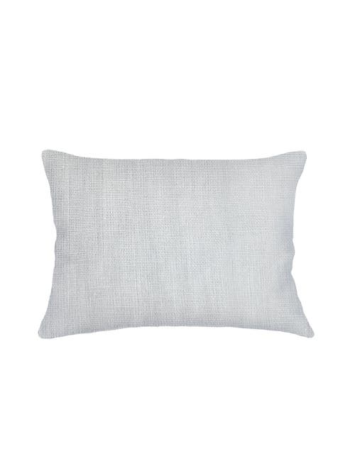 Anaya So Soft Linen Pillow Down Alternative Insert In Light Grey