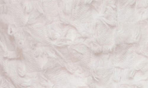 Shop Avec Les Filles Texture Sleeveless Crop Top In White-white