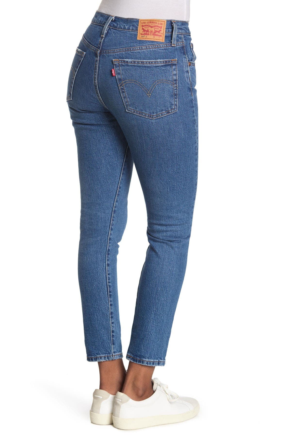 levis 501 skinny blue