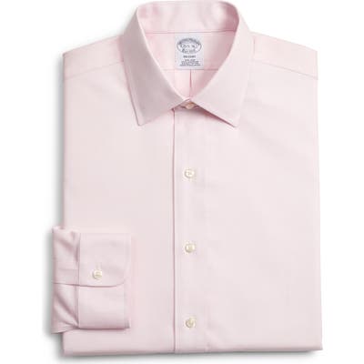 Brooks Brothers Regular Fit Print Dress Shirt