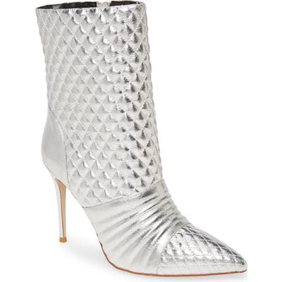 Jeffrey Campbell Viruses Bootie, Metallic