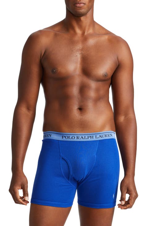 Polo Ralph Lauren 6 PACK Boxer Briefs Orange Navy Blue Classic Underwear  SALE !! 