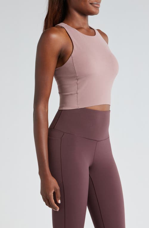 Shop Rhone Revive Longline Bra In Mauve