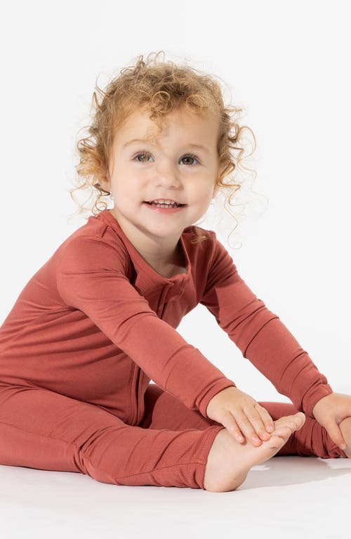 Shop Bellabu Bear Convertible Fitted One-piece Pajamas In Red