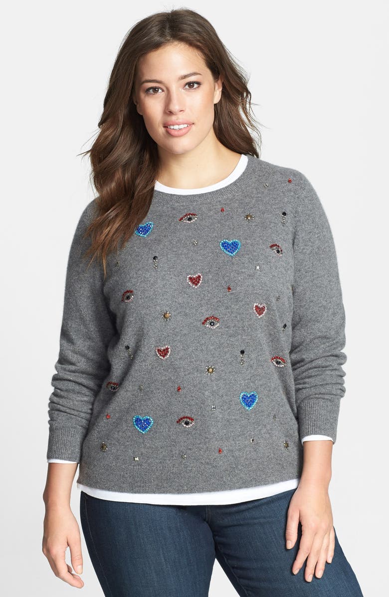Online plus size cashmere sweaters on sale at nordstrom yellow like