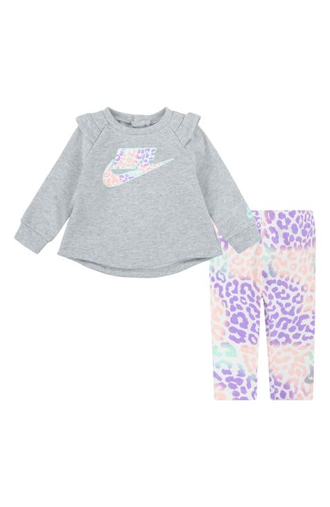 Pullover Fleece Sweatshirt & Leggings Set (Baby)