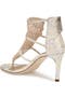 BCBGMAXAZRIA Caged Leather Sandal | Nordstrom