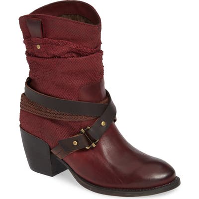 Otbt Hay Ride Bootie- Red