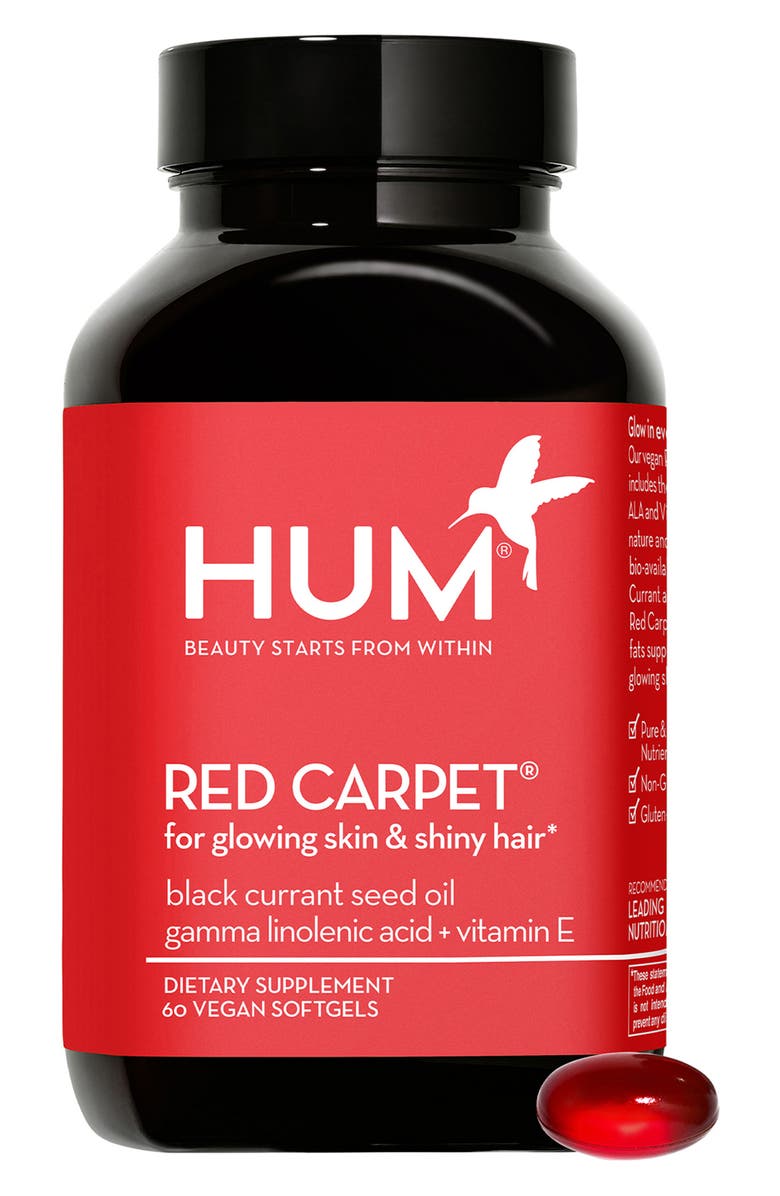 Hum Nutrition Red Carpet® Glowing Skin and Hair Dietary Supplement |  Nordstrom