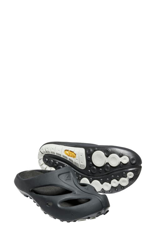 Keen Shanti Slide Sandal In Black/dawn Blue