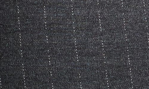 Nic + Zoe Nic+zoe Pinestripe Ponte Bootcut Pants In Grey Multi