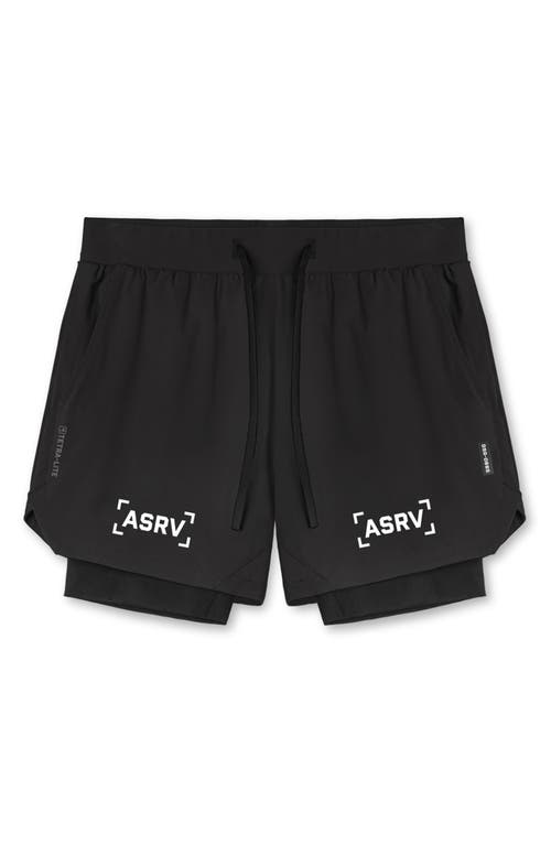 Shop Asrv Tetra-lite™ 5-inch 2-in-1 Lined Shorts In Black Bracket/black