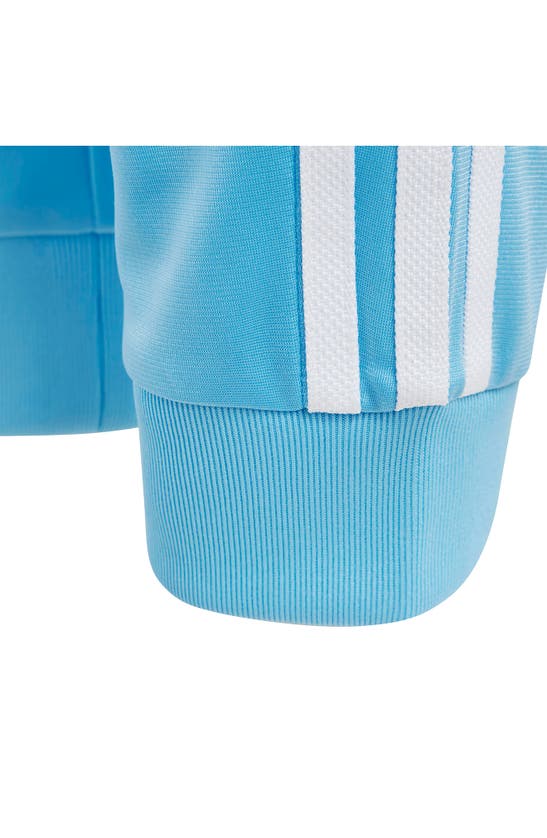 Shop Adidas Originals Kids' Adicolor Superstar Recycled Polyester Track Pants In Semi Blue Burst