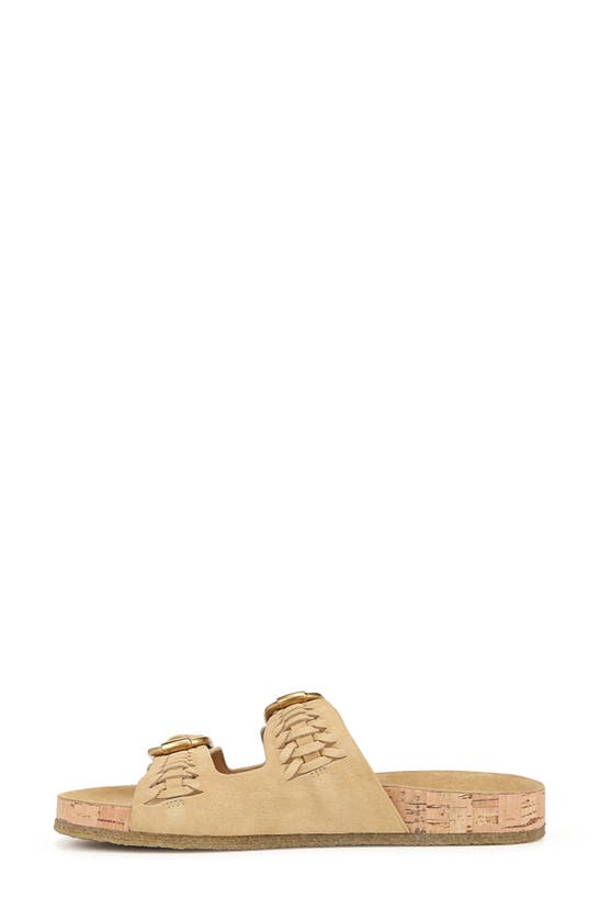 Shop Veronica Beard Paige Slide Sandal In Desert