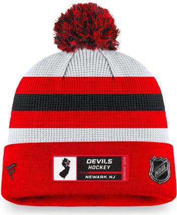New Jersey Devils Fanatics Branded Core Primary Logo Fitted Hat - Red