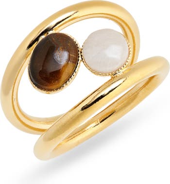 Louise Double Stone Ring