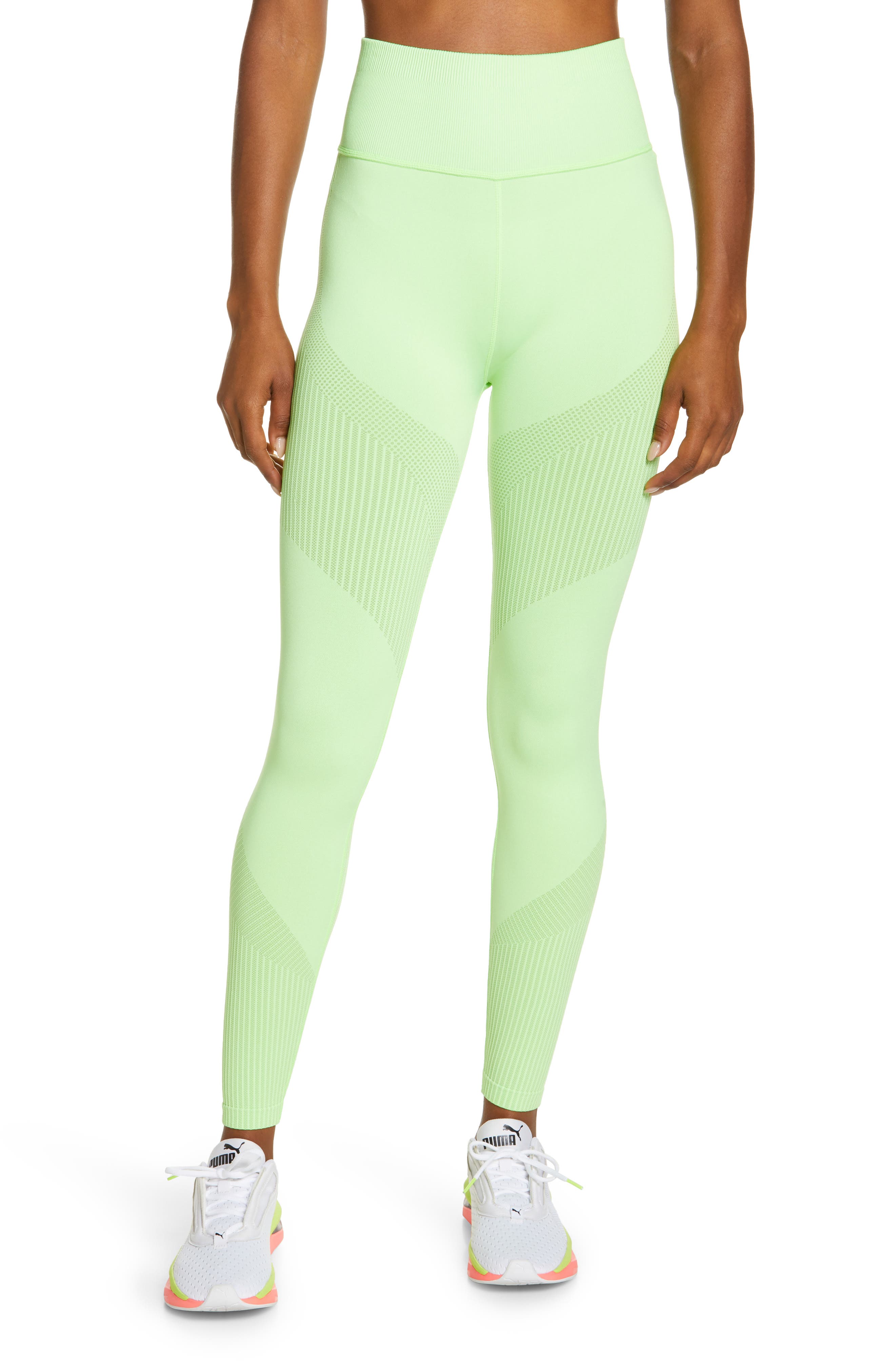 green puma legging
